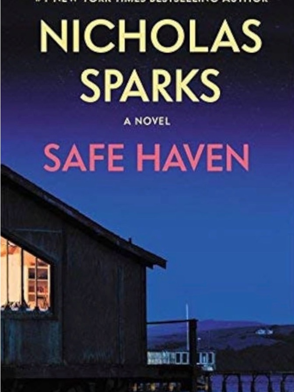 Nicholas Sparks Safe Haven Novel Book Suspense Romance, Books 3/$12